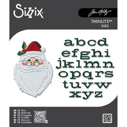 Tim Holtz Alterations Thinlits Die Set (38pk) - Vault Letter to Santa by Sizzix SAL667257