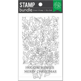 Hero Arts Clear Stamps and Dies - Christmas Foliage SB377