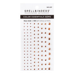 Spellbinders Color Essentials Gems - Rose Gold SCS-337