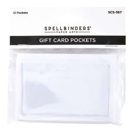 Spellbinders Adhesive Gift Card Pockets SCS-367