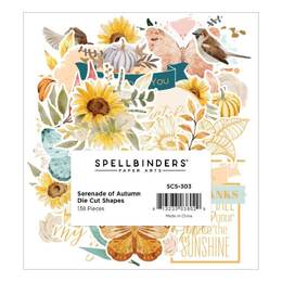 Spellbinders Printed Die-Cuts - Serenade Of Autumn SCS303
