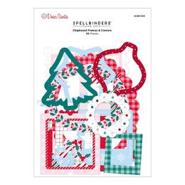 Spellbinders Die Cut Ephemera - Dear Santa SCSE-040