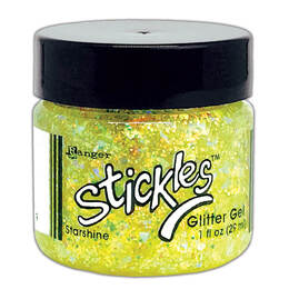 Stickles Glitter Glue Bundle of 3 Colors, Silver, Diamond, and Gold