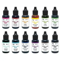 Simon Hurley create. Stellar Dye Ink Re-Inker Bundle 12 Colours