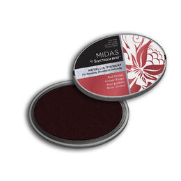 Spectrum Noir Midas Metallic Pigment Inkpad - Red Garnet