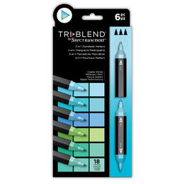 Spectrum Noir TriBlend - Coastal Blends 6pc SN-TBLE-COBL6