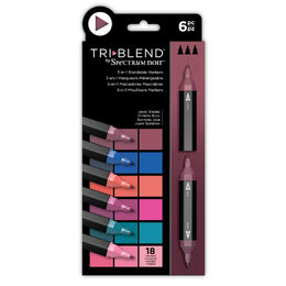 Spectrum Noir TriBlend - Jewel Shades 6pc SN-TBLE-JESH6