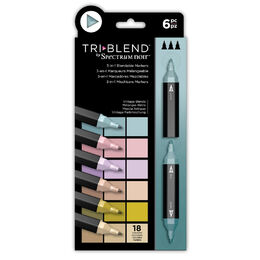 Spectrum Noir TriBlend - Vintage Blends 6pc SN-TBLE-VIBL6