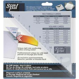 Scor-Envi Diagonal & Envelope Template For Scor-Pal