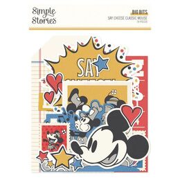 Spellbinders - Say Cheese Classic Mouse - Big Bits & Pieces (by Simple Stories) SS23420