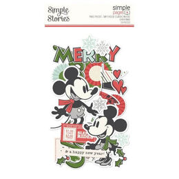 Spellbinders - Say Cheese Classic Mouse Christmas - Simple Pages Page Pieces (by Simple Stories) SS25214
