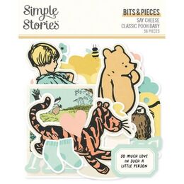 Spellbinders - Say Cheese Classic Pooh - Baby Bits & Pieces (by Simple Stories) SS25826