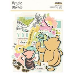 Spellbinders - Say Cheese Classic Pooh - Baby Big Bits & Pieces (by Simple Stories) SS25830