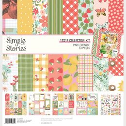 Spellbinders - Pink Lemonade Collection Kit (by Simple Stories) SS26300