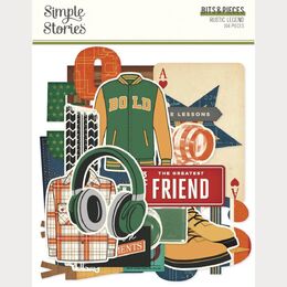 Spellbinders - Rustic Legend Bits & Pieces (by Simple Stories) SS26619