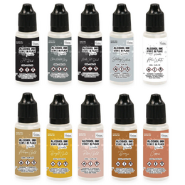Couture Creations STAYZ IN PLACE Alcohol Ink REINKERS Bundle 10/PK