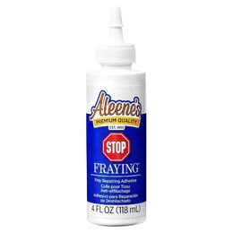 Aleene's Stop Fraying Permanent Fabric Adhesive 118ml T15629
