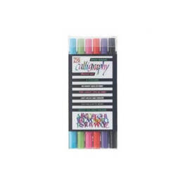 Zig Calligraphy Marker Set - Gray