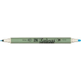 ZIG Emboss Writer Twin Tip Marker - Clear TC6800