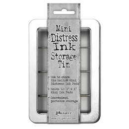 Tim Holtz Mini Distress Ink Storage Tin (Holds 12) TDA42013