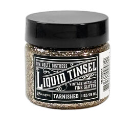 Tim Holtz Distress Liquid Tinsel Fine 1oz - Tarnished TDA95811