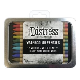 Tim Holtz Distress Watercolor Pencils - Set 3