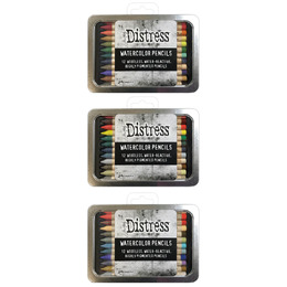 Tim Holtz Distress Watercolour Pencils Set 4,5,6 Bundle