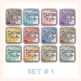 Tim Holtz Distress Oxide Ink Pads Release#1 - Choose from 12 Colours