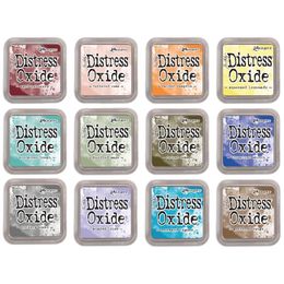 Tim Holtz Distress Oxides Ink Pad BUNDLE SET#3 - 12 Colours