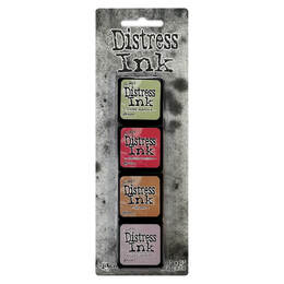 Tim Holtz Distress Mini Ink Pads 4/Pkg - Kit 11 TDPK40415