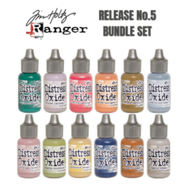 Tim Holtz Distress Oxides Reinkers BUNDLE SET#5 (12/pk)