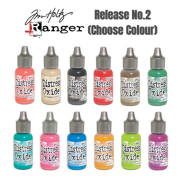 Tim Holtz Distress Oxides Ink Reinkers Release#2 - Choose from 12 colours