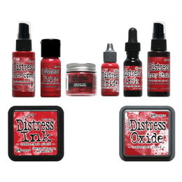 Tim Holtz Distress ink - Lumberjack Plaid 8 pcs Bundle