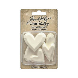 Tim Holtz Idea-ology - Salvaged Hearts TH94380