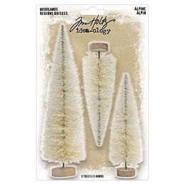 Tim Holtz Christmas Idea-ology - Woodland Tree Alpine Trio TH94453