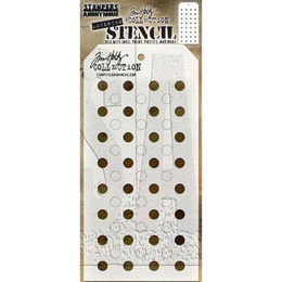 Tim Holtz Layering Stencil - Shifter Dots THS109