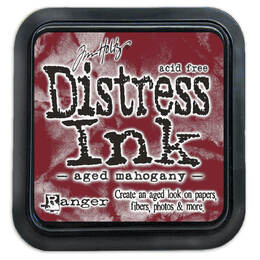 Tim Holtz Distress Ink Pad - Aged Mahogany TIM21407