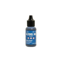 Tim Holtz Alcohol Ink 0.5oz - Denim TIM22015