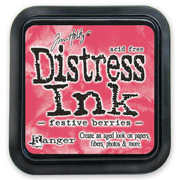 Tim Holtz Distress Ink Pad - Festive Berries TIM32861