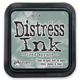 Tim Holtz Distress Ink Pad - Iced Spruce TIM32878