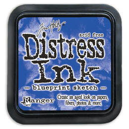 Tim Holtz Distress Ink Pad - Blueprint Sketch TIM43195