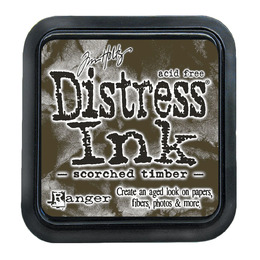 Tim Holtz Distress Ink Pad - Scorched Timber TIM83443