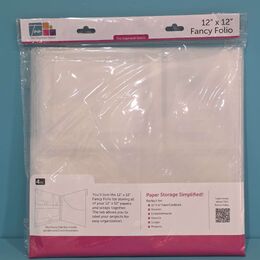 The Organized Option - TOO 12 x 12" Fancy Folio - 3 Pack
