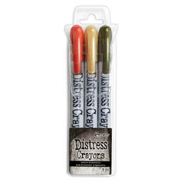 Tim Holtz Distress Halloween Pearlescent Crayon - Set #5 TSHK84341