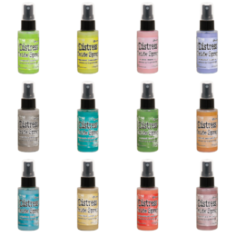 Tim Holtz Distress Oxides Sprays Bundle SET#2 (12 Colours)