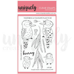 Uniquely Creative Clear Stamps - Kookaburra Party