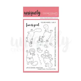 Uniquely Creative Stamps - You're Weird Fussy