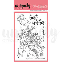 Uniquely Creative Clear Stamps - Australian Native