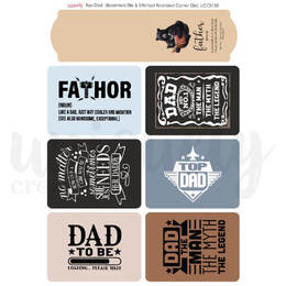 Uniquely Creative - Top Dad Cut-a-Part Sheet