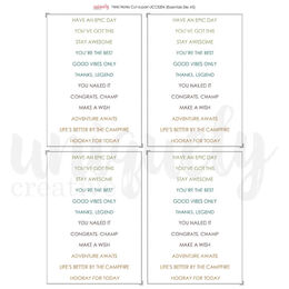 Uniquely Creative - Field Notes Cut-a-Part Sheet Mini